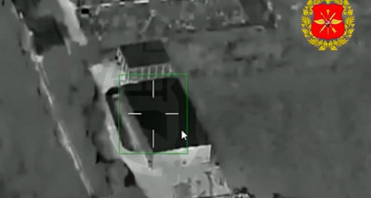 Российские «герани» разбили склад с грузами для ВСУ в Киевской области