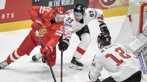 Сборная России по хоккею разгромила Данию и вышла в полуфинал юношеских Игр